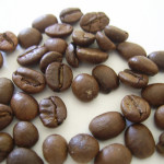 a pile of coffee beans