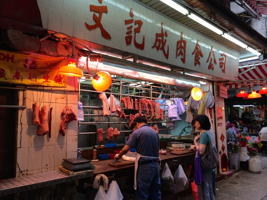 Hong Kong street butcher