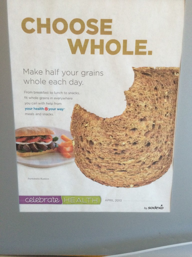 Give it up for whole grains.