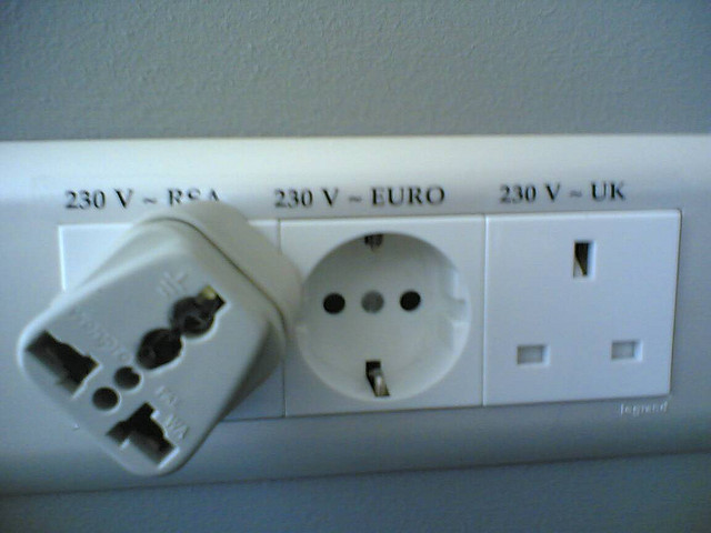 a close-up of a plug