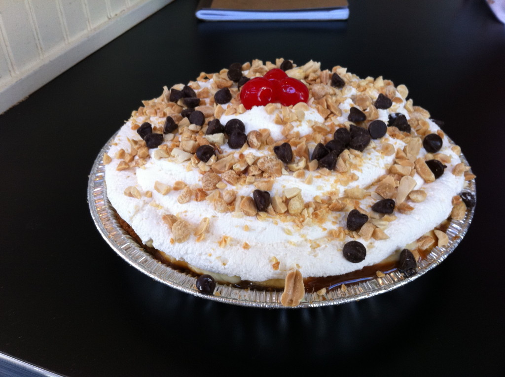 High 5's Peanut Butter and Chocolate Pie