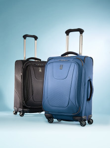 a pair of luggage bags